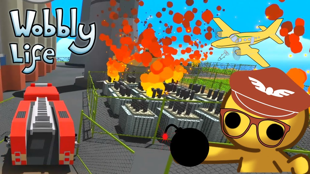 Wobbly Life GamePlay - Adventure Game - Fire Brigade Mission Complete - No Commantery