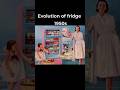 Evolution of Fridge (1950s - 2026) 🤯 #shorts #evolution