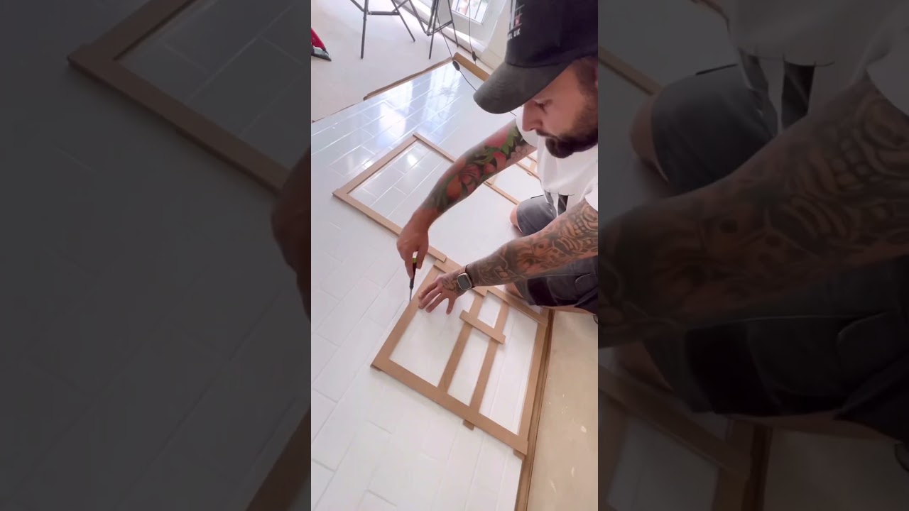 How To Template A Composite Kitchen Backsplash 