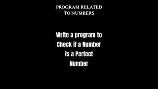 Check if a Number is a Perfect Number in Java | Java Programs for Beginners | Logic Ladder