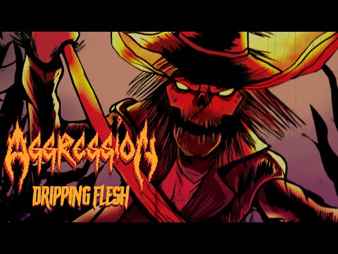 AGGRESSION (ca) - Dripping Flesh (Official Lyric-Video) [2021]