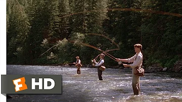 A River Runs Through It (4/8) Movie CLIP - Fishing with Father (1992) HD