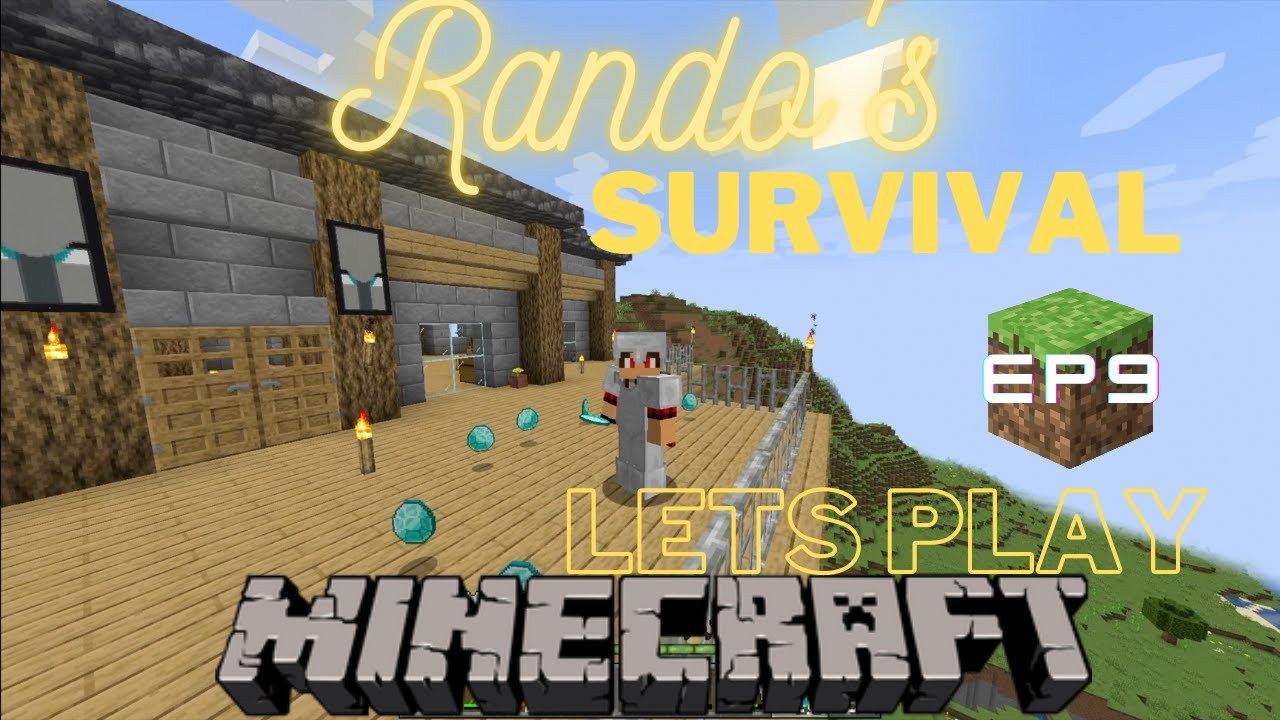 Rando's Minecraft survival Lets Play EP 9 INSTANT DIAMONDS! - YouTube