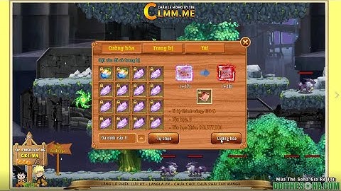 HashiramaTOM Cường Hóa Ống Tiêu Kage +18 Kháng Lôi - Áo Choàng Chỉ Số Ngol | Làng Lá Phiêu Lưu Ký