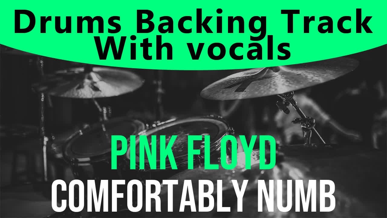 Pink Floyd - Comfortably numb (Drum backing track - Drumless)