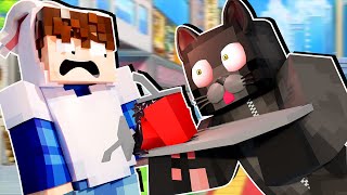 Yandere High School: Cat Cafe (Minecraft Roleplay)