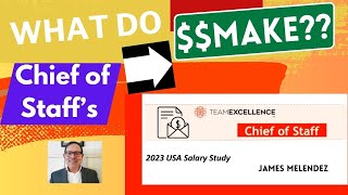 What do Chief of Staff's Make?  Average Chief of Staff Salary (United States) #chiefofstaff #salary