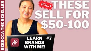 #7 Poshmark BOLO Brands Research with Me! I found 10 MORE New Brands That Sell for $50+