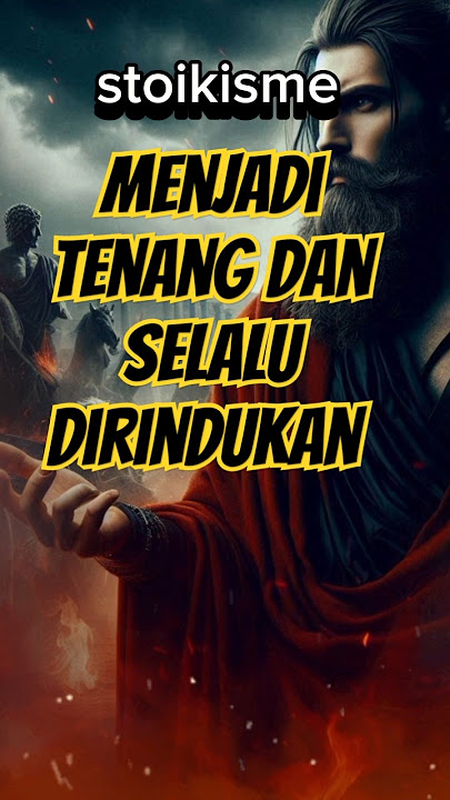 Menjadi Tenang dan Selalu Dirindukan. #stoikisme #shorts