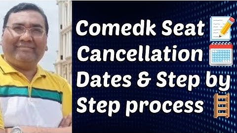 COMEDK Counselling 2025|Comedk fee Refund 2025|Comedk Seat cancellation process|Comedk refund policy
