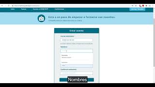 Cómo registrarse en la plataforma CH&M E-Learning