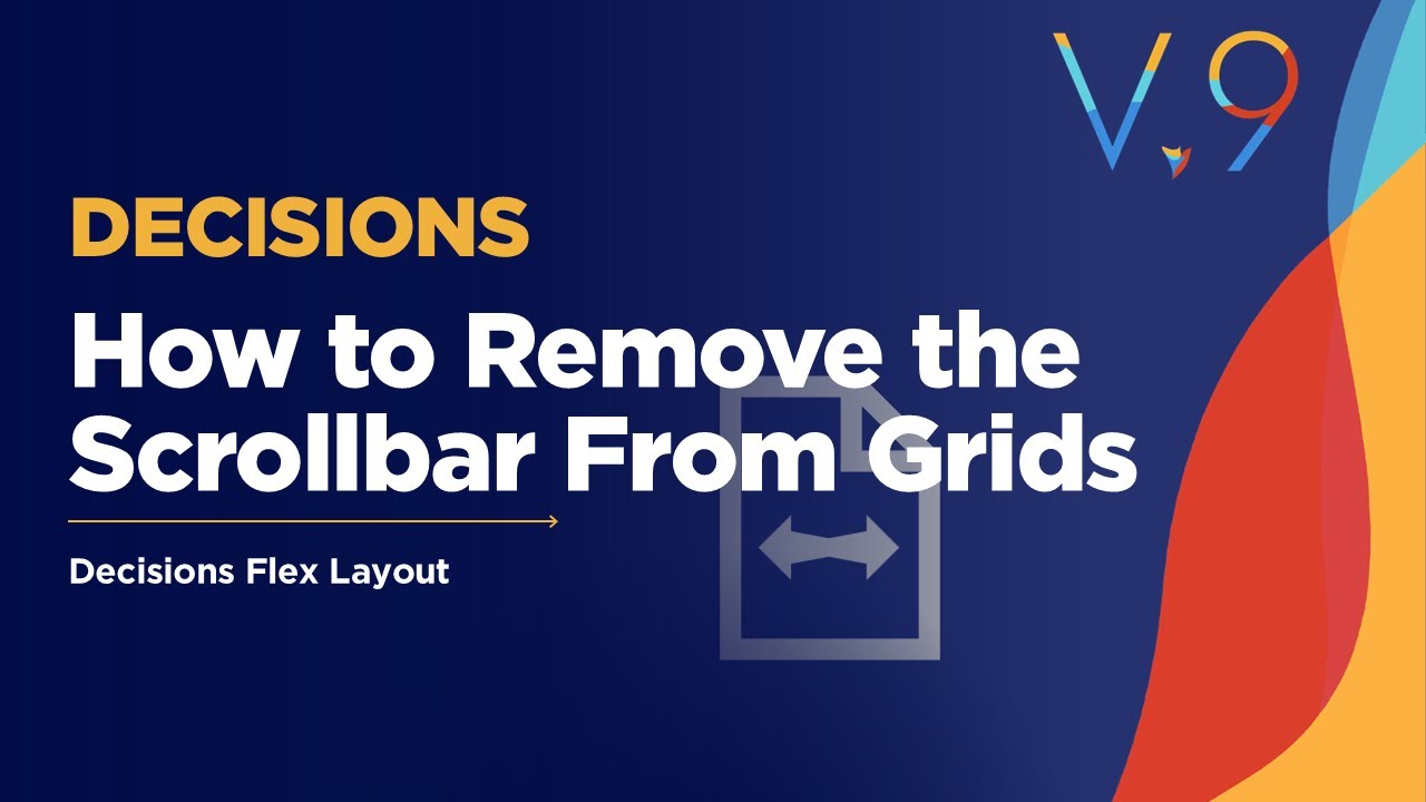 How Do I Remove the Scrollbar During Flex Layout Resizing? - YouTube