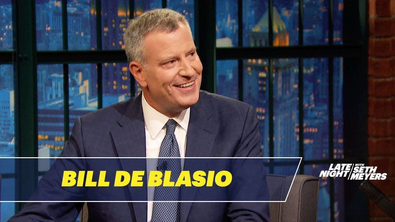 parody or satire NYC Mayor Bill de Blasio on the Difficulties of Being a Red Sox Fan in New York