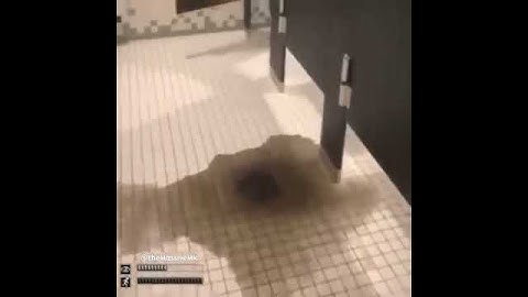 Scp-106 Manifest in womans bathroom