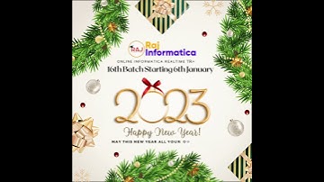 Happy New Year - Raj Informatica