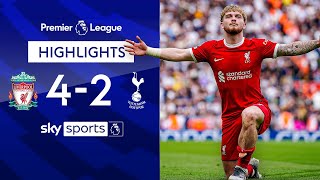 Harvey Elliott scores rocket in big Reds win 🚀 | Liverpool 4-2 Tottenham | Premier League Highlights