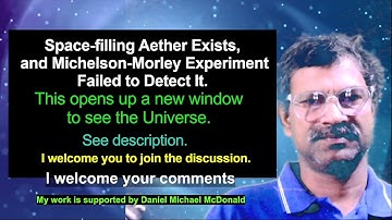 Space-filling Aether Exists | Live Streaming | Joseph George