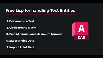 Master AutoCAD Text Management with Free Lisp Routines | AutoCAD Lisp Tutorial