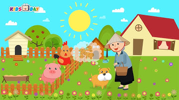 Đồng dao cho bé - Con gà cục tác lá chanh - Kids Day TV