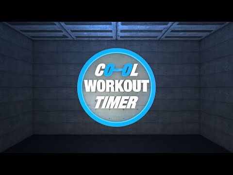 1 Minute Workout Timer | Blue Concrete | Cool Workout Timer