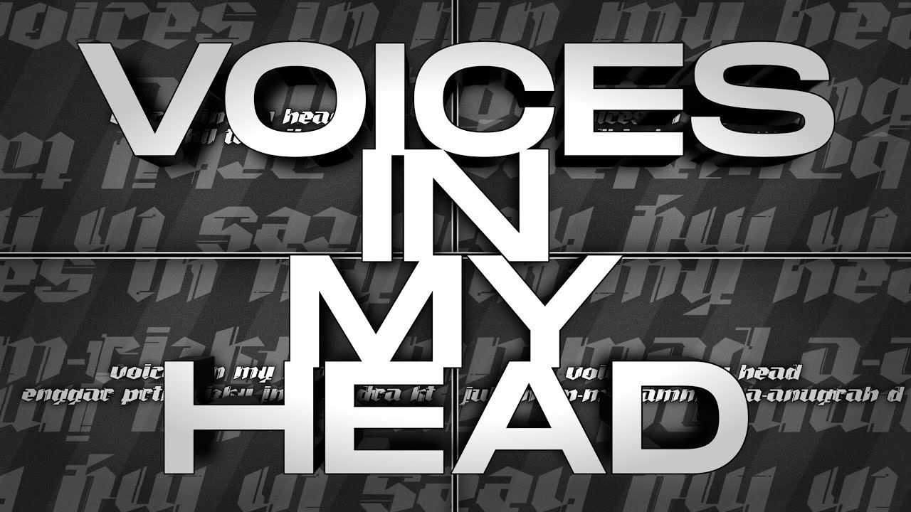VOICES IN MY HEAD - BANGERS FVNKY - CUT