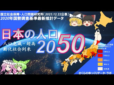 日本の人口2050～人口急減・超高齢化社会到来、22XX年そして日本には誰もいなくなった～