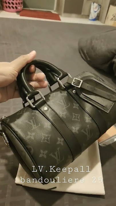 Unbox my new dream bag!!! Louis Vuitton Keepall 25 #unboxing #louisvu