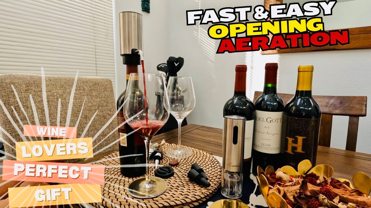 Costco’s Amazing Rabbit Electric Wine Aerator & Corkscrew Set | Unboxing & Review