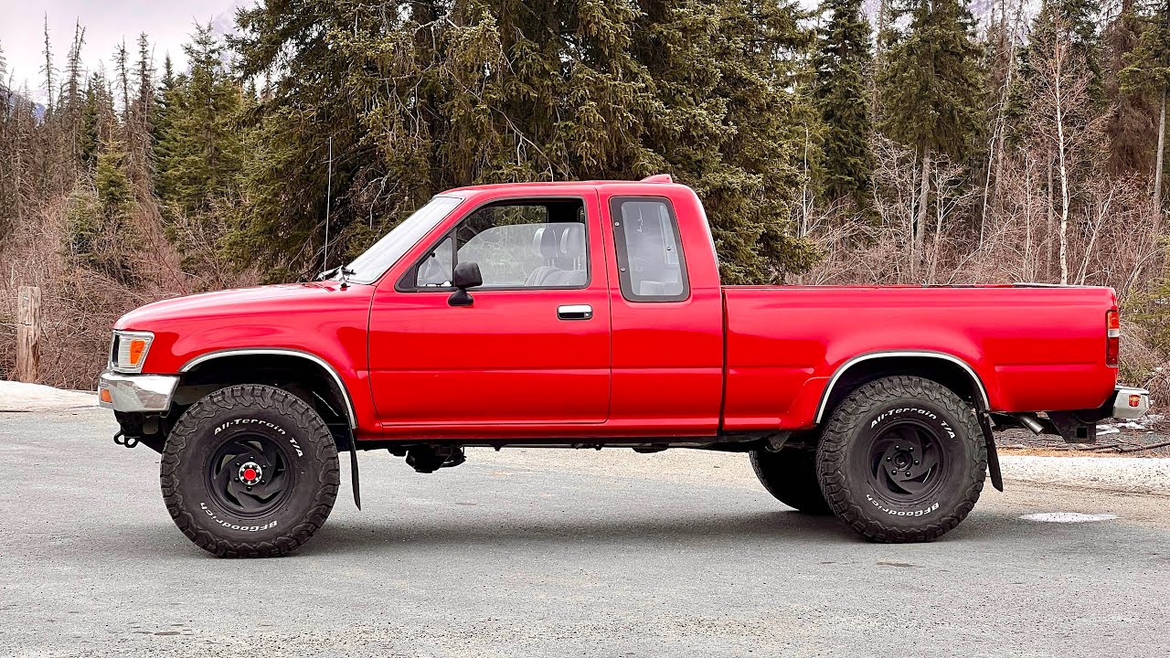 DRIVING THE 34 SWAP TOYOTA PICKUP