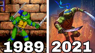 Evolution of  Teenage Mutant Ninja Turtles(TMNT) Games (1989-2022)