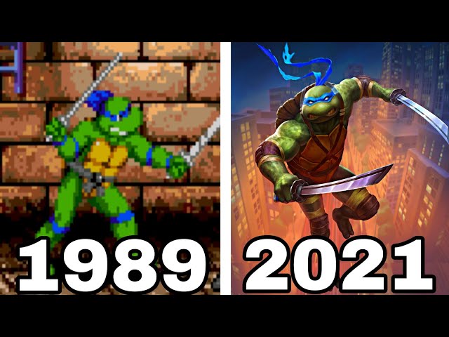 ALL TMNT Games From 1989-2021! // EVOLUTION of the Ninja Turtles // #tmnt 