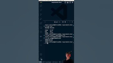 What is requirements.txt? #python #pythonprogramming #coding