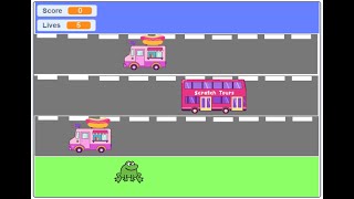 Code Frogger game in Scratch 3 of 4