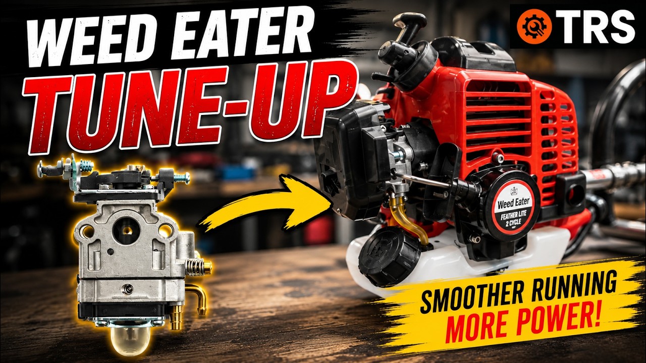 Fix Your Weed Eater Strimmer FAST With This Carburetor Tune-Up! (by ...