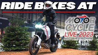 Ride Bikes at Motorcycle Live 2023 - TOP TIPS