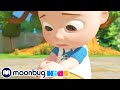 COCOMELON - The Boo Boo Song! | Learn | ABC 123 Moonbug Kids | Fun Cartoons | Learning Rhymes