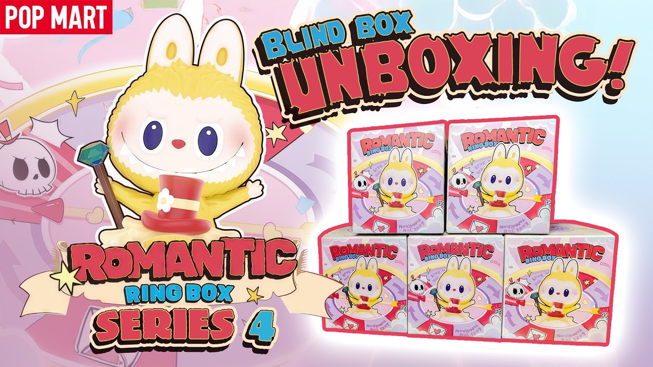POPMART Romantic Ring Box Series4 シークレット Romantic Ring Box シリーズ4シーンセット - POP MART (Poland)