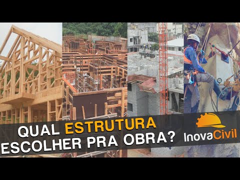 Vídeo: Quais são os diferentes tipos de estruturas de construção?
