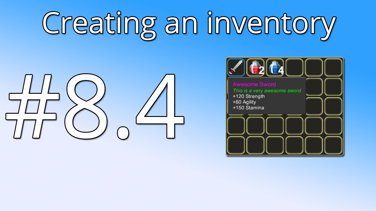 Unity Tutorial: Creating an inventory(PART 8.4) - Crafting layout - YouTube