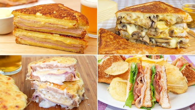 Seis recetas para aprovechar tu sandwichera al máximo