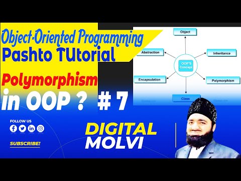 What is Polymorphism? In Pashto C++ for beginners | oop in c++ Pashto by Molvi | Introduction 7
