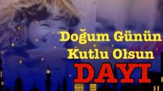 Dayi İyi Ki Doğdun 3.Versi̇yon Komik Doğum Günü Mesajı Happy Birthday Dayı Made In Turkey