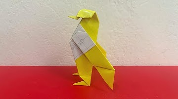 How to Make an Easy Origami Penguin | Step by Step Paper Folding Tutorial