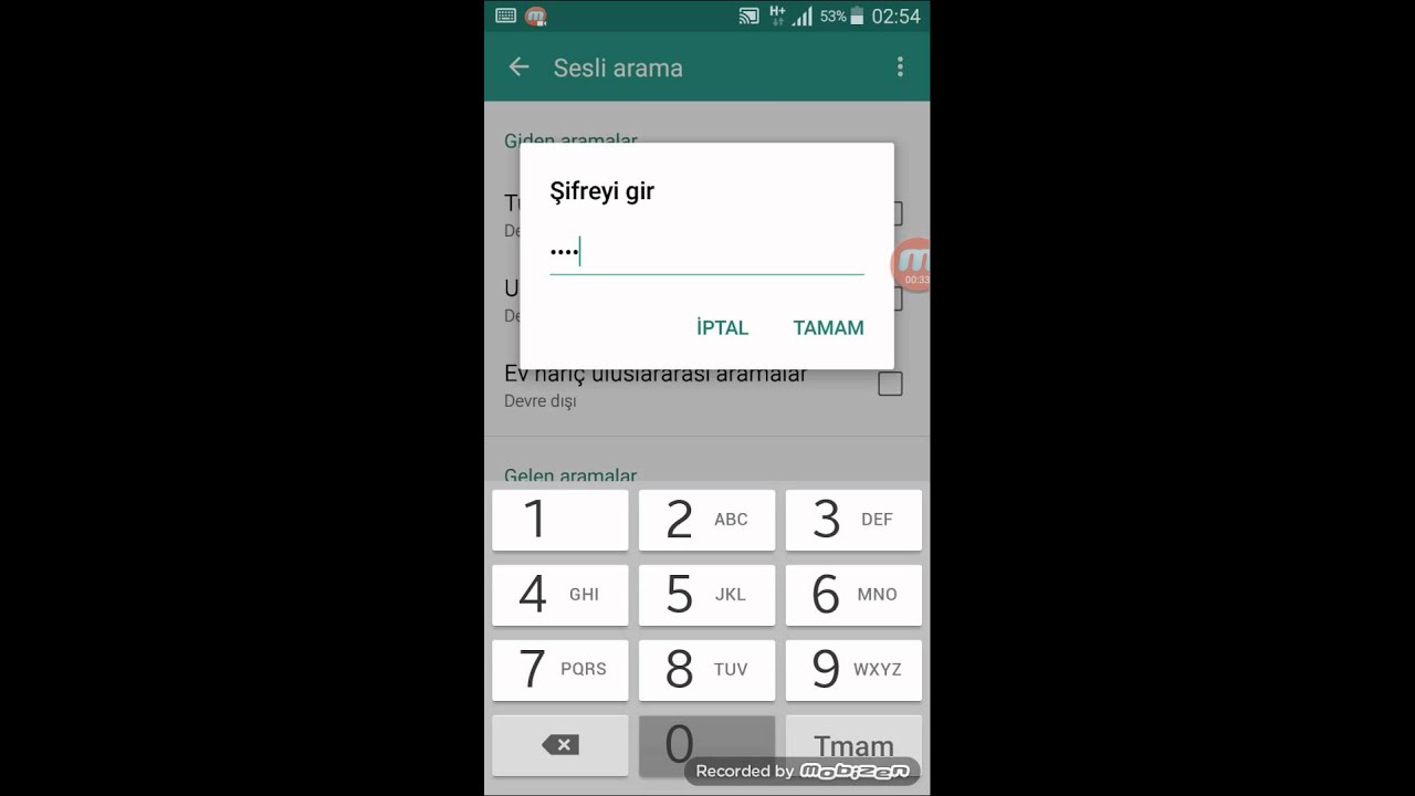 Samsung Android Modellerde Numara Engelleme ve Kaldırma