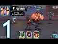 Disney Heroes: Battle Mode Android iOS Walkthrough - Gameplay Part 1 - CH1: Sunrise Line