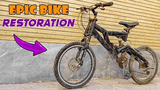 EPIC BIKE RESTORATION | Transforming A Bike From Junk to Jewel