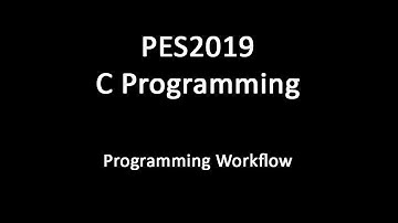 C Programming - Preliminary Lab - Programming Workflow