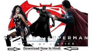 Batman Vs Superman: Dawn of Justice 2016 IMAX Extended Dual Audio Hindi 1080p | 720p BluRay