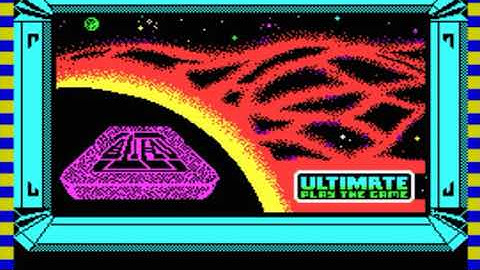 Alien 8 Loading Screen - ZX Spectrum