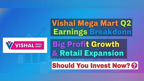 Vishal Mega Mart Q2 Results 2025 | Profit Surges 46% YoY | Retail Growth Story!